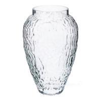 Ваза с декоративной текстурой "Регина" (стекло), D18,5xH29,5 см