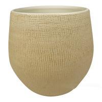 Кашпо Indoor Pottery Pot Ryan Shiny Sand, D31хH28см