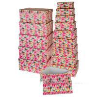 Набор коробок подарочных "Принт", 53x42xH23 см, 22,8x15xH9 см (15шт)