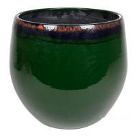 Кашпо Indoor Pottery Pot Charlotte Green, D33хH28см