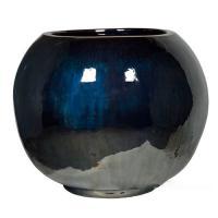 Кашпо Nieuwkoop "Metal Glaze Globe"