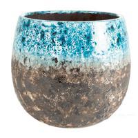 Кашпо Indoor Pottery Pot Lindy Sky Blue, D30хH25см