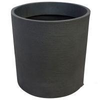Кашпо файберстоун Nobilis Marco "Grey sand Cylinder", D43хH43 см