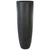 Кашпо полистоун Nobilis Marco "Rock2-gray Vase", D48хH150 см с тех.горшком