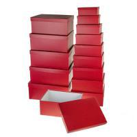 Набор коробок подарочных, 53x42xH23 см, 22,8x15xH9 см (15шт)