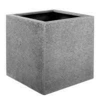 Кашпо Struttura Cube Light Grey, 40х40хH40см