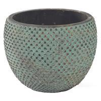 Кашпо Indoor Pottery Pot Fay Blue Gold