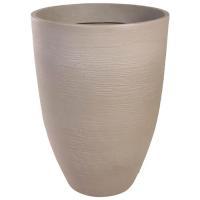 Кашпо файберстоун Nobilis Marco "Taupe sand Vase", D52хH72 см