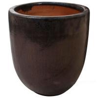 Кашпо керамика Nobilis Marco "Copper Jar", D35хH39 см