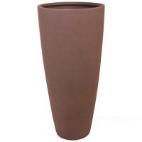 Кашпо файберстоун Nobilis Marco "Brown Vase", D37хH80 см