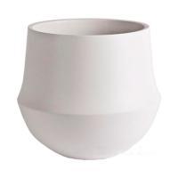 КашпоD&M Indoor Pot fusion white, D17хH15см