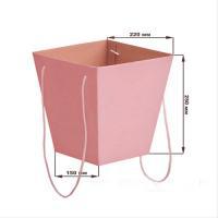 Набор коробок транпортировочных для цветов без крышки (крафт), 15x22xH25 см (10 шт)