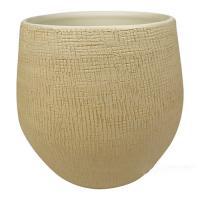 Кашпо Indoor Pottery Pot Ryan Shiny Sand, D36хH32см