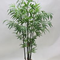 Растение искусственное "Бамбук" в кашпо, 749 листьев, H150 см