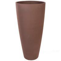 Кашпо файберстоун Nobilis Marco "Brown Vase", D46хH98 см