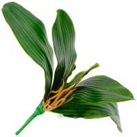 Растение искусственное "Орхидные листья", H20 см