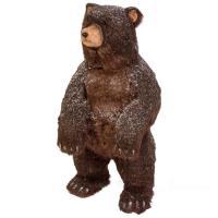 Фигура "Медведь" (иск. мех), 42х40хН87 см