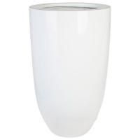 Кашпо полистоун Nobilis Marco "Classic white Vase", D45xH75 см