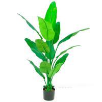 Растение искусственное "Стрелиция" в кашпо,13 веток, H120 см