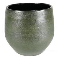 Кашпо Indoor Pottery Pot Zembla Green, D25хH25см