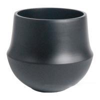 КашпоD&M Indoor Pot fusion black, D17хH15см