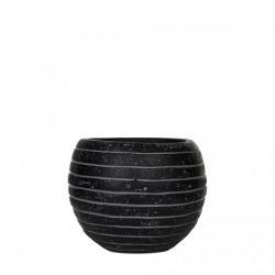 Кашпо Capi Nature Vase Ball Row Black