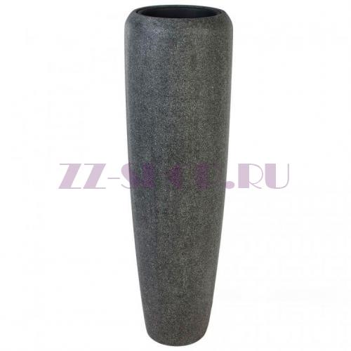 Кашпо Nobilis Marco Rock2-Gray Vase Полистоун