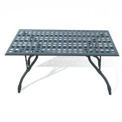 Алюминевый стол прямоугольный COCTAIL TABLE Серый